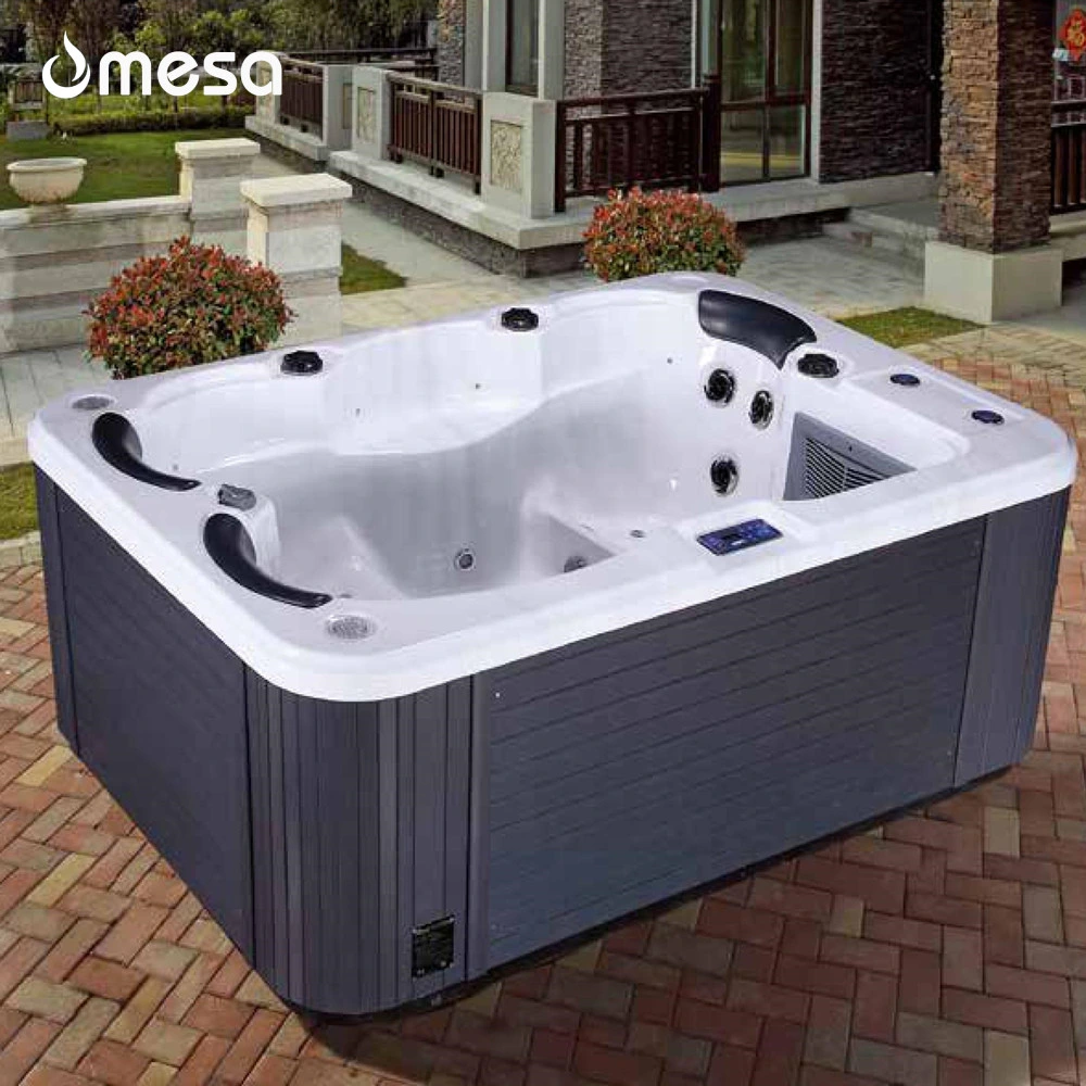 2 Person Acrylic Outdoor Jacuzzi Price SPA Massage Hot Tub