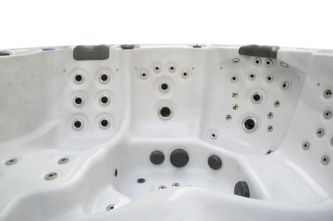 Outdoor Whirlpool 5 Person SPA Tub with 2 Lounge