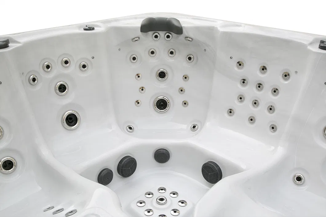 Outdoor Whirlpool 5 Person SPA Tub with 2 Lounge