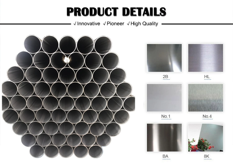 China Products/Suppliers.Stainless Steel Pipes SS304 316 316L Seamless Round Steel Pipe Sanitary Piping 1/4 Hollow Polished Pickling Surface Stainless Steel Tub