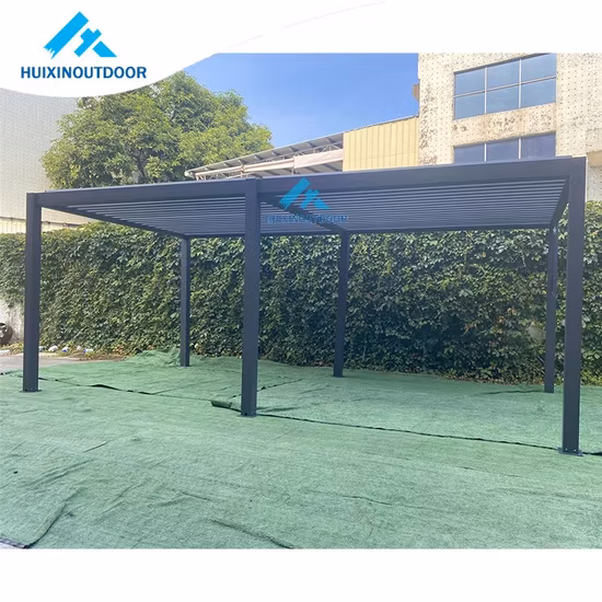 Electric Canopi Bois Bioclimatique Bioclimatica SPA Gazebo