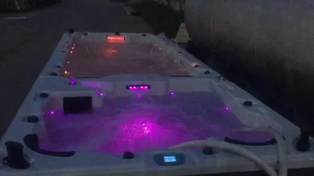 Sunrans Dual Zone Ozone Jet Pool Hydro Whirlpool SPA Massage Outdoor Swim SPA